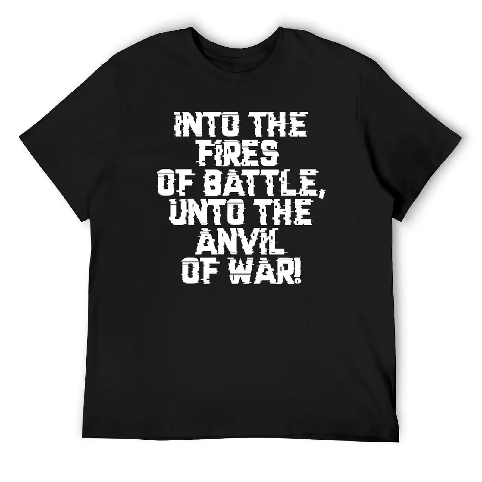 

Fires and Anvil Warcry - Marines Battle Cry T-Shirt funny gifts plus sizes gifts for boyfriend men clothes