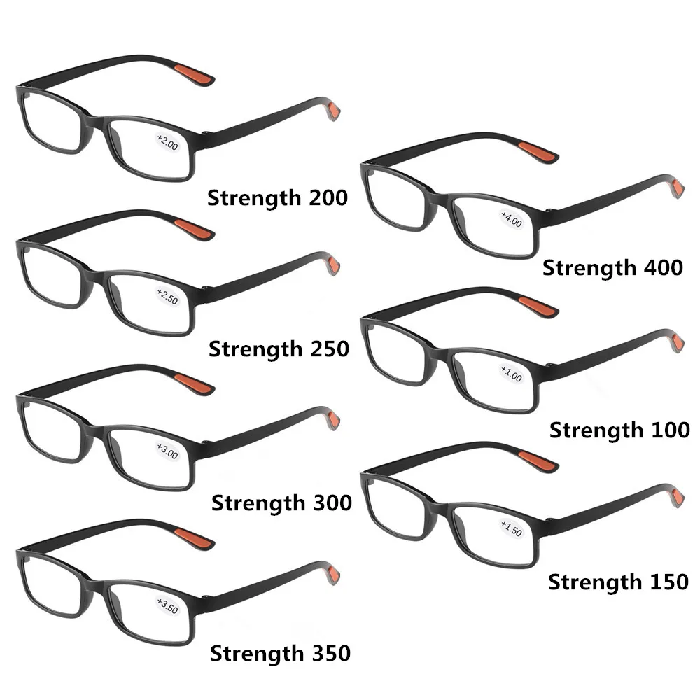 Magnifying Flexible Eye wear Reading Glasses +1.00~+4.0 Diopter Eyeglasses Vision Care