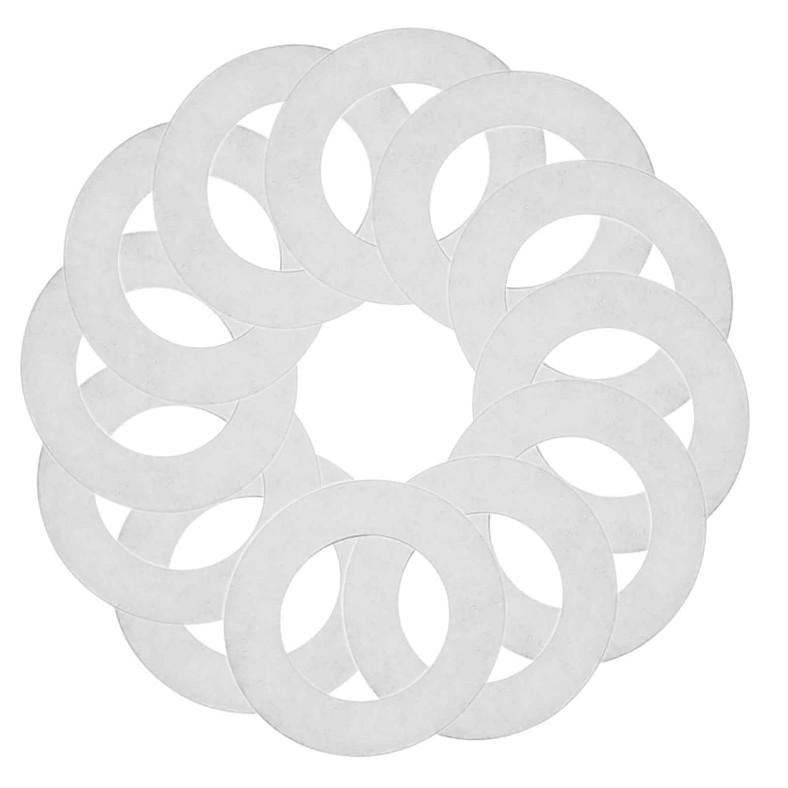 100 قطعة رقيقة جدا مقبض باب من الفولاذ المقاوم للصدأ المغزل غسالات الفواصل المسطحة للمنزل الأجهزة إصلاح صيانة غسالة صغيرة