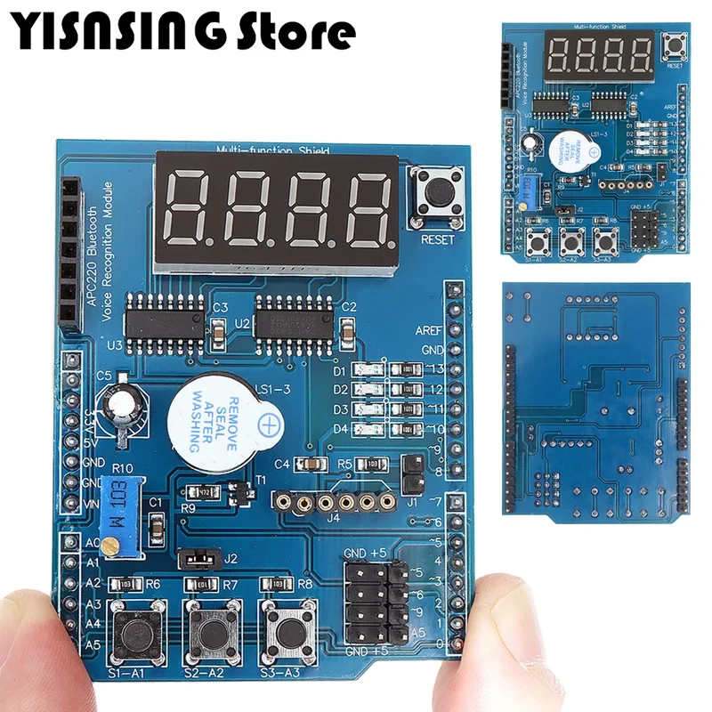 TS1003L Multifunctional Expansion Board Based Learning UNO LENARDO MEGA 2560 Shield Multi-functional Fun DIY