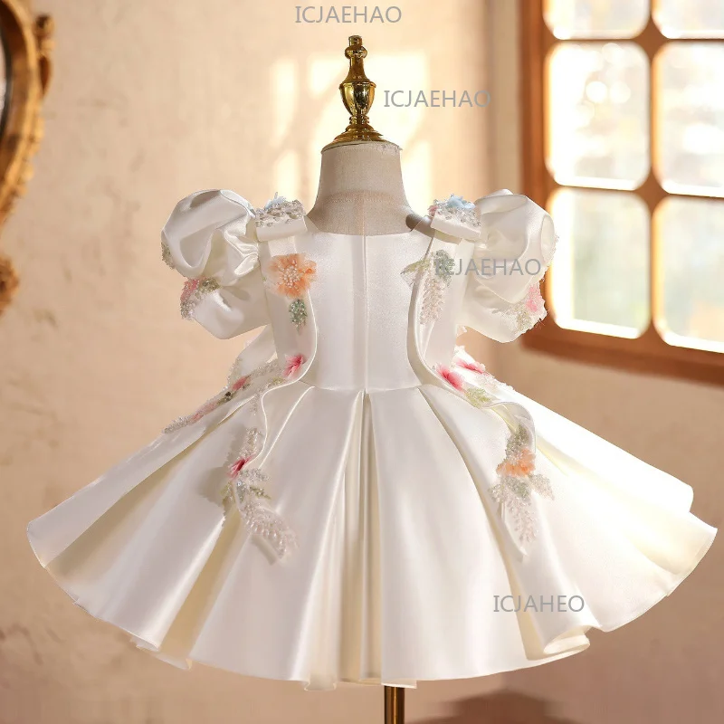 2026 Children GirlsTutu Kids Birthday Princess Gown Performance Pageant Costume Formal Dress Flower Girl Wedding Princess 3 2026 Children GirlsTutu Kids Birthday Princess Gown Performance Pageant Costume Formal Dress Flower Girl Wedding Princess 3