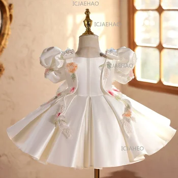 Girls Tutu Birthday and Flower Girl Princess Dress 3 2026 Children GirlsTutu Kids Birthday Princess Gown Performance Pageant Costume Formal Dress Flower Girl Wedding Princess 3