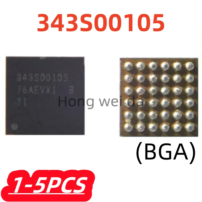 1-5Pcs/Lot 100% New 343S00105 For iPad Pro 12.9 2nd Generation A1670 A1671 A1821 Power PM IC PMU Charger Chip PMIC
