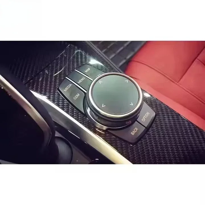 High Quality Stick On Style Dry Carbon Fiber Interior Trims For F90 M5
