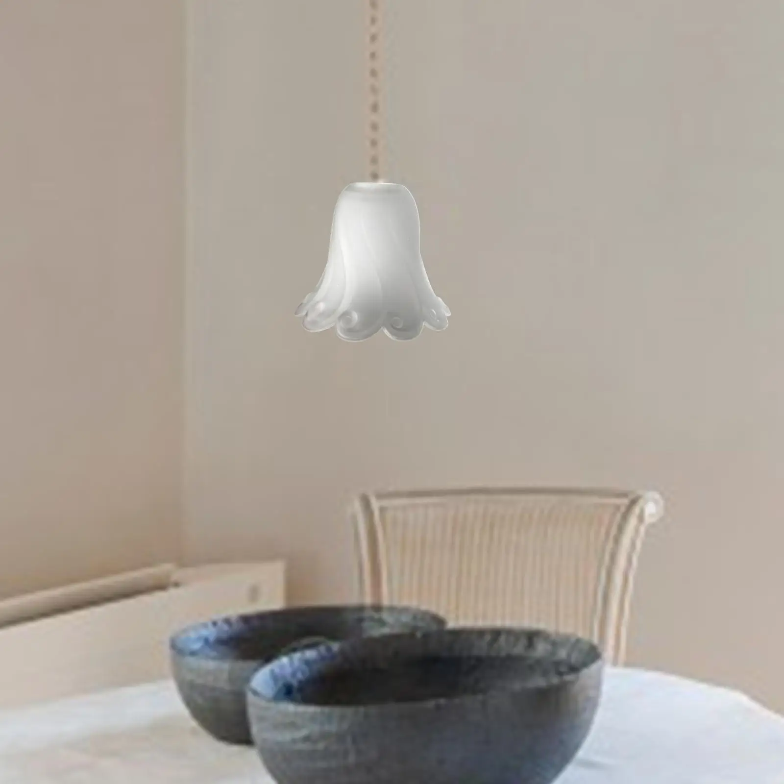 

Glass Lamp Shade Minimalist Replacement for Table Lamp Ceiling Light Bedroom