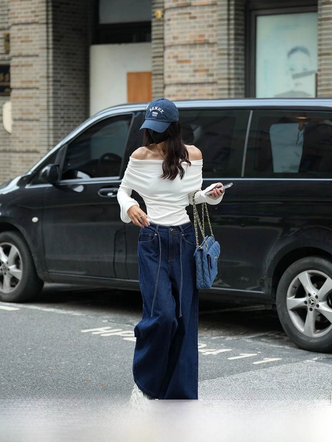 

Luna7xi Women's Slim Fit Long Sve T-irt White Design Spring New Sle Base Layer irt Korean Sle Cotton Blend