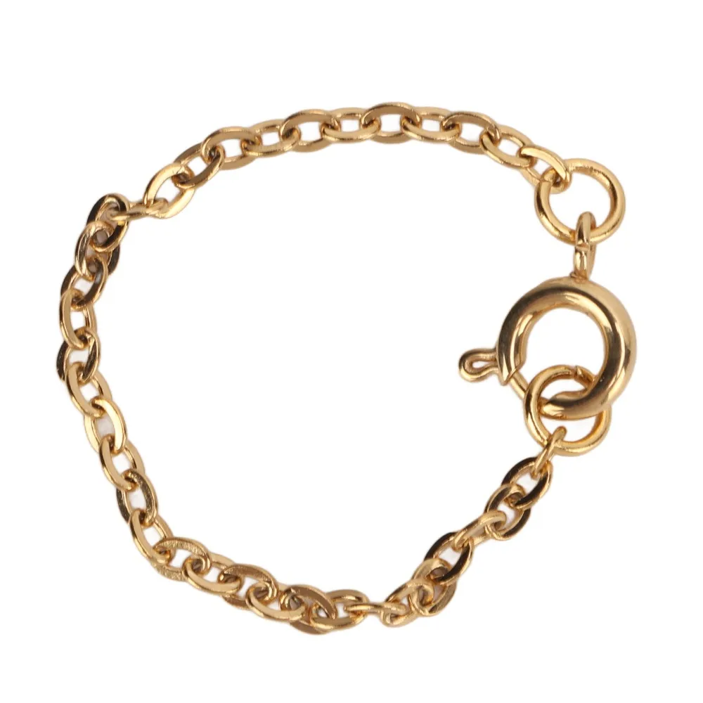 8pcs Jewelry Tools Gold Extender Silver Stainless Steel Extension Chain Extensions Adjustment