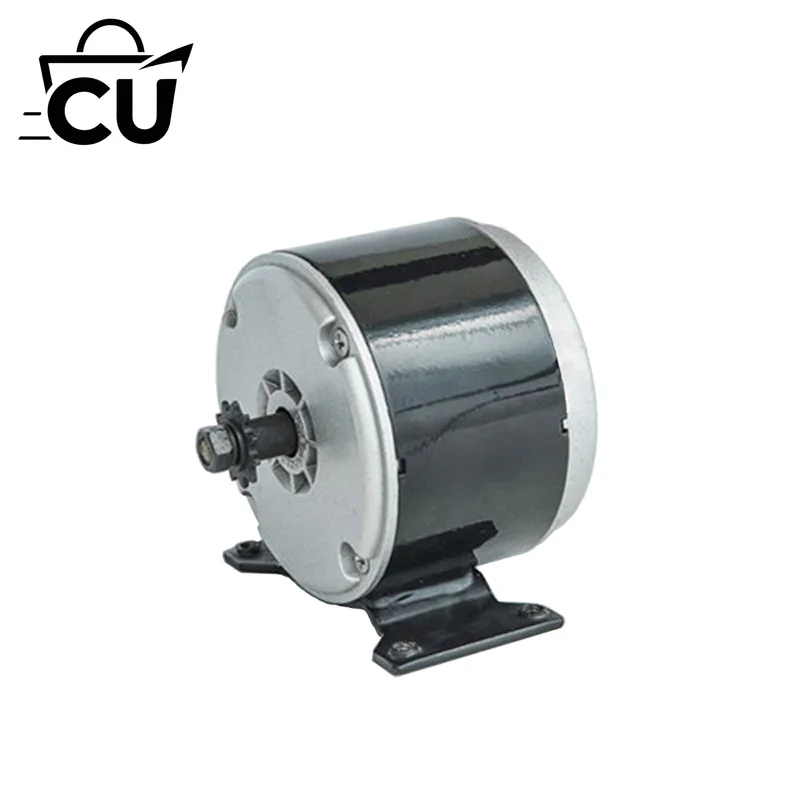 MY1016 High-Speed Brushed Motor 250W/300W/350W 12V/24V/36V with Chain Sprocket for Electric Bike/Scooter/Tricycle Conversion Kit