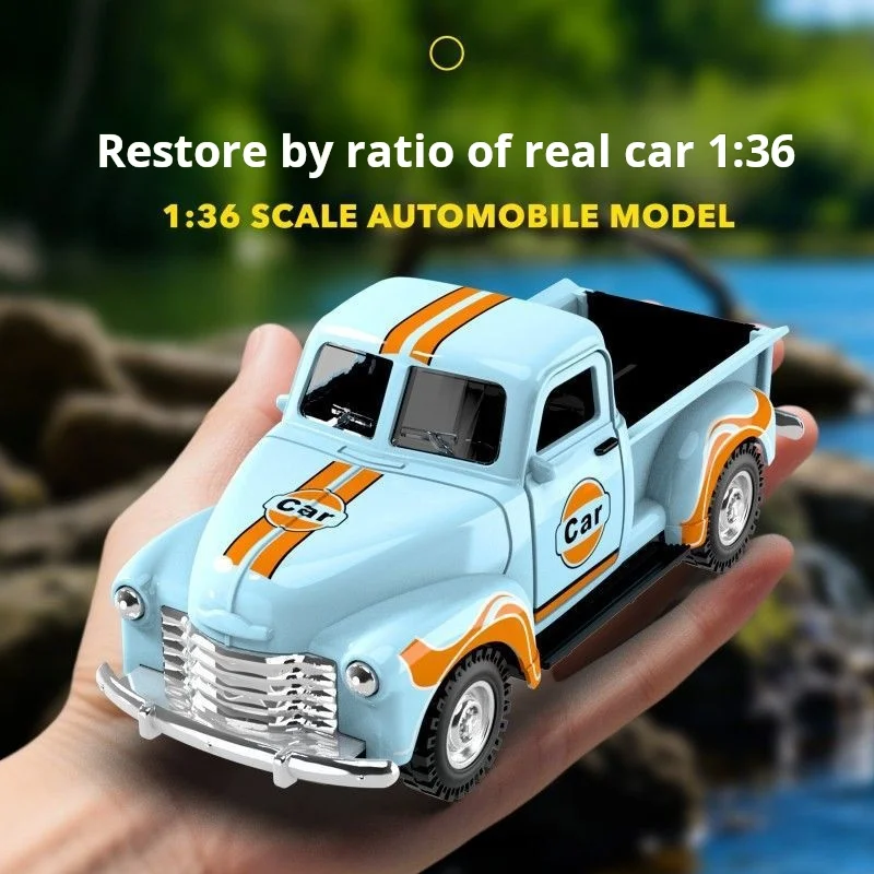 

1:36 сплав, мини-коллекционное издание, Bay Edition, пикап, детский игрушечный автомобиль, маленькая подарочная игрушка для детей