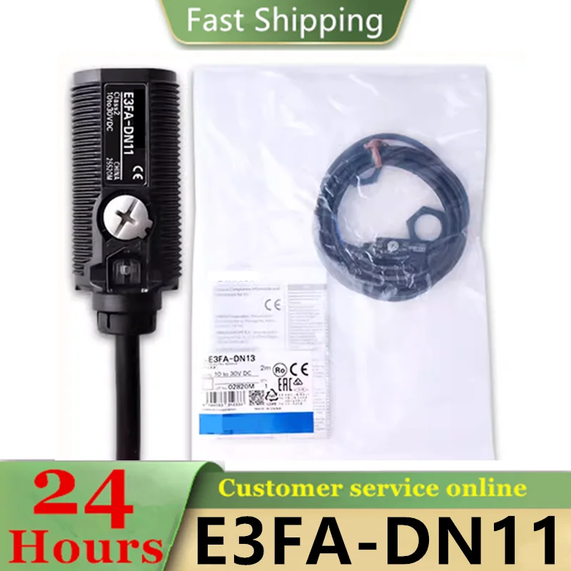 100% New Original E3FA-DN11/12/13/14/15 E3FA-RN11/12 E3FA-TN11/12 E3FA-TP11/12 E3FA-RP11/12  Photoelectric Sensor