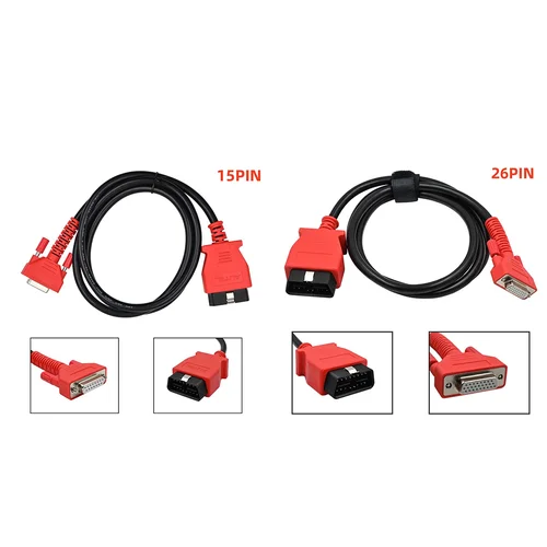 Imagen 1 del producto Cable de prueba principal de 15/26 pines para Autel MaxiSYS Pro MS906 MS908 MS905 MS808 adaptador de prueba MS 908 PRO cable de conexión de Cable de 16 pines