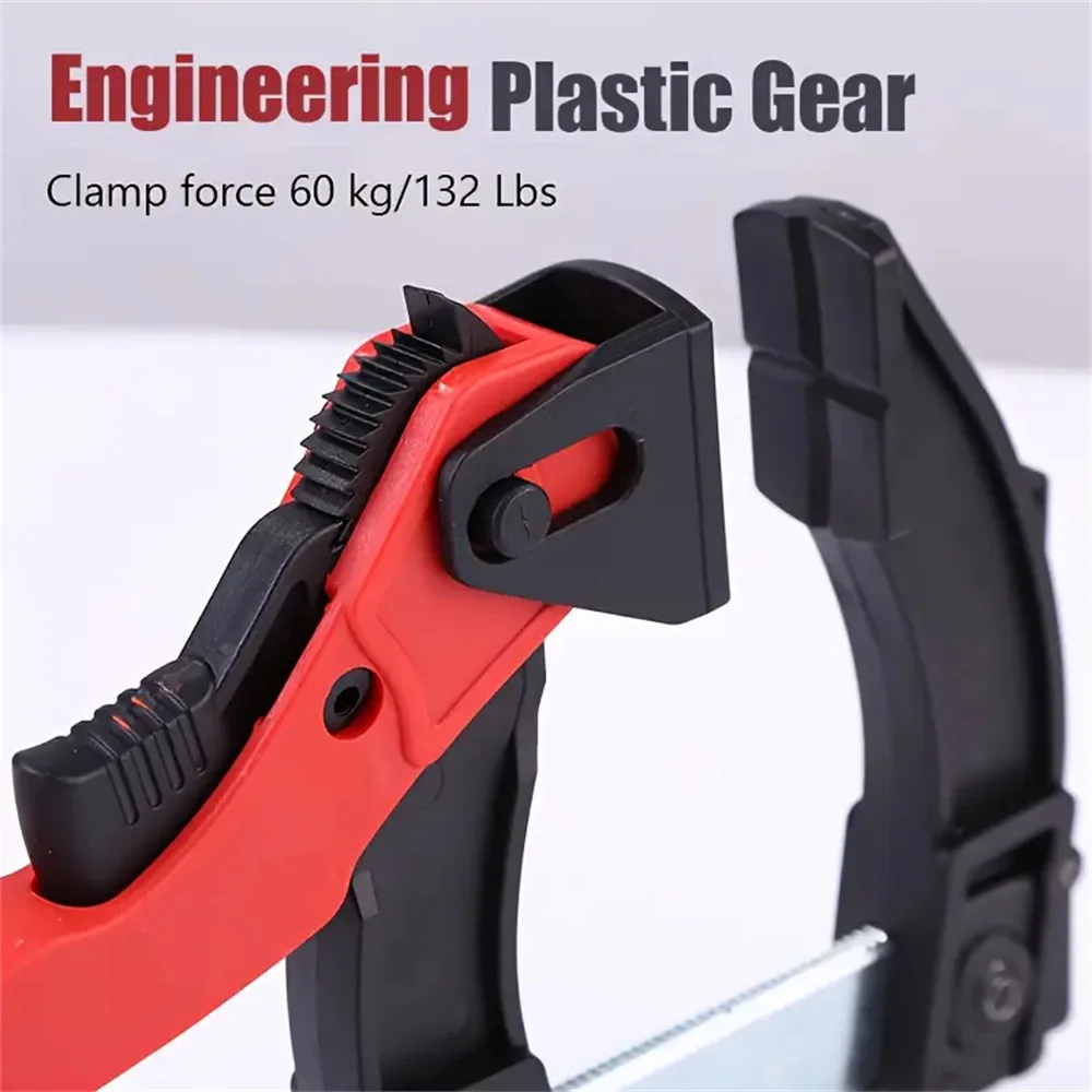 الثقيلة سريعة السقاطة F المشبك 100-300 مللي متر لقط المدى قبضة سريعة 120 درجة قابل للتعديل 60 كجم/132lbs قوة النجارة المشبك #5