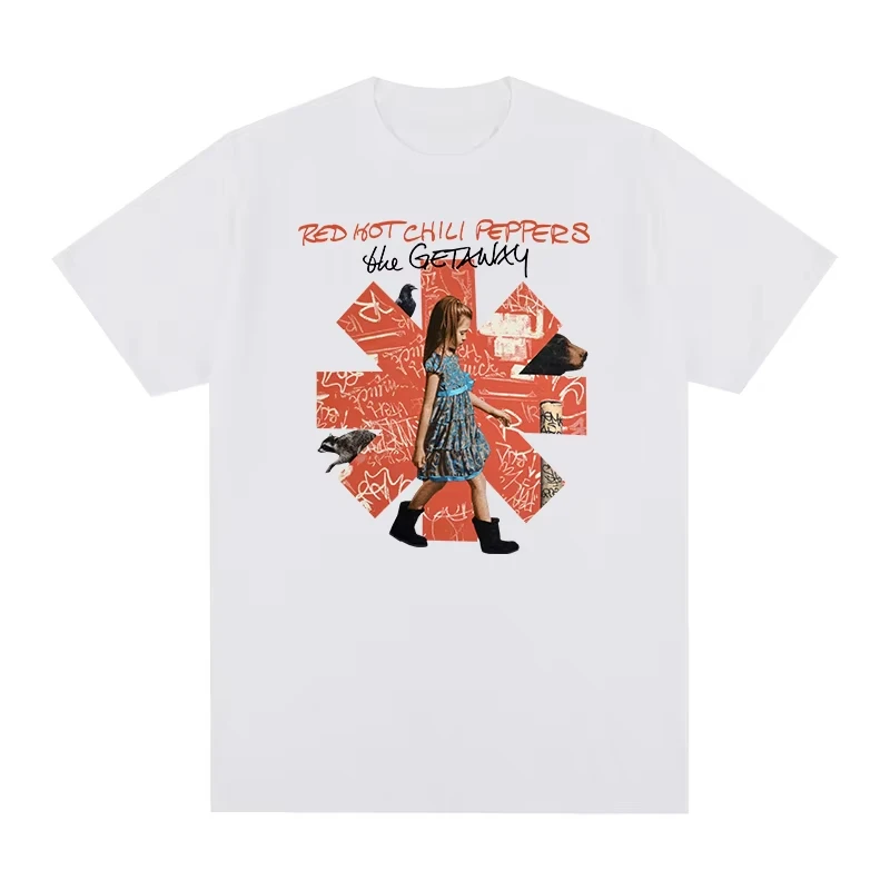 2026 RED HOT CHILLI PEPPERS PUNK ROCK Vintage T-shirt Hip Hop Fans Gift Cotton Men T shirt New Tee Tshirt