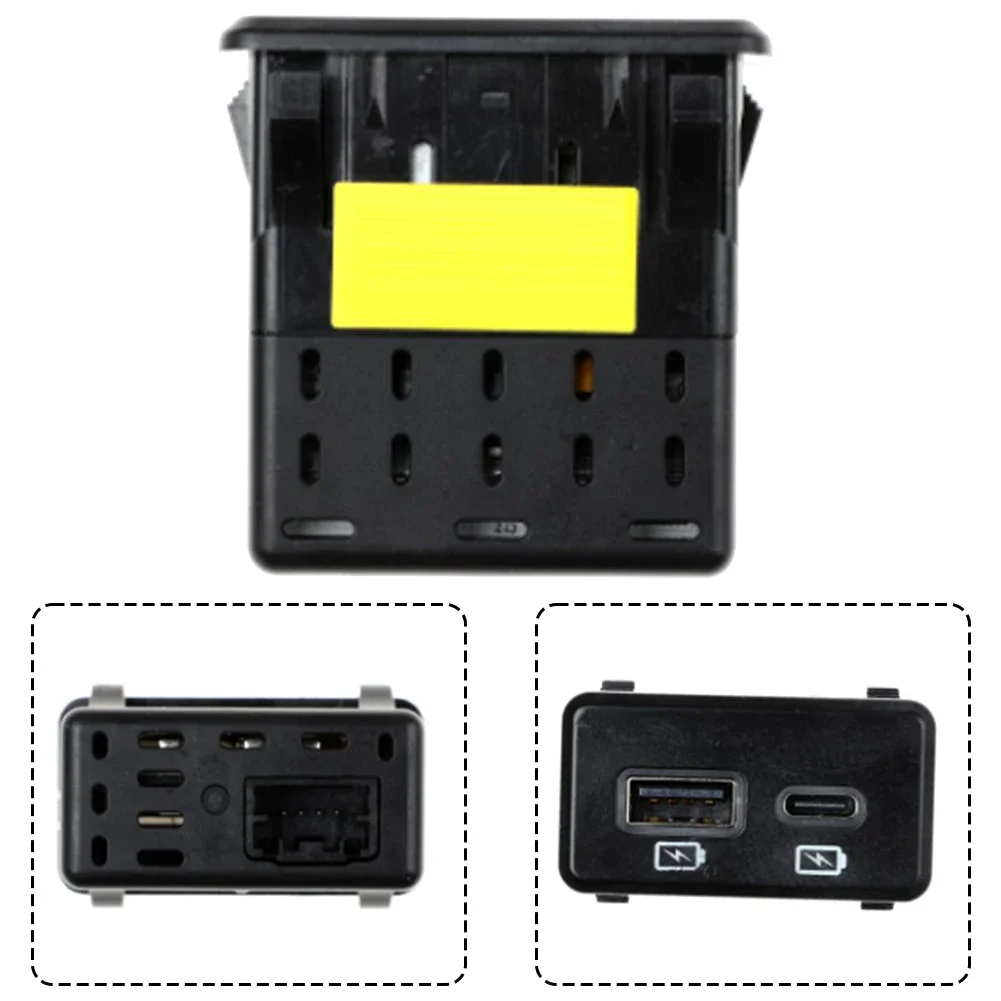 

Rear USB Charger Charging Ports Phone Charge Port T98Q7-6RR0A High-Quality For Nissan- DC8-12V Direct Installation