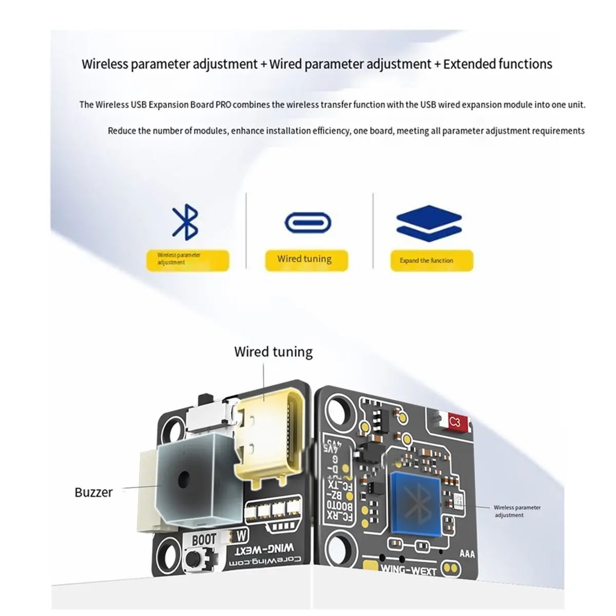 OKgood COREWING F405V2 Fixed-Wing Flight Controller V2 with APP Tuning INAV/ArduPlane Support for RC FPV Planes