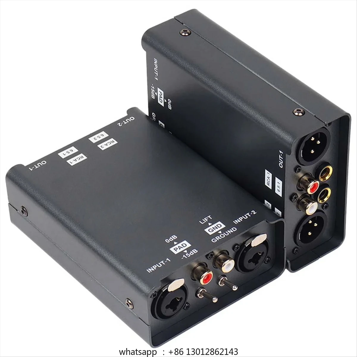 

A04R-2-полосный аудиоизолятор Устройство шума звукового тока XLR 6,5 Изолятор лотоса Микшер Прямая трансляция