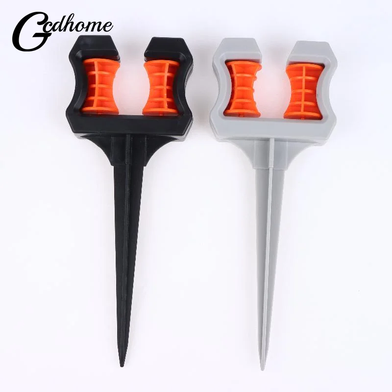 Secure Your Water Pipe with Garden Hose Guide Spike for Perfect Positioning