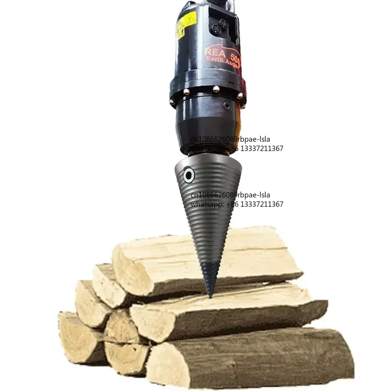 Picture 3: China Hydraulic Log Splitter 8 Ton Auger Cone Skid Steer Tractor Excavator Use