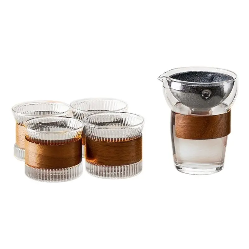 A98E-Semi-Automatic Tea Maker With Non-Porous Filtering System, Suitable For Kungfu Tea, Family, Office And Travel