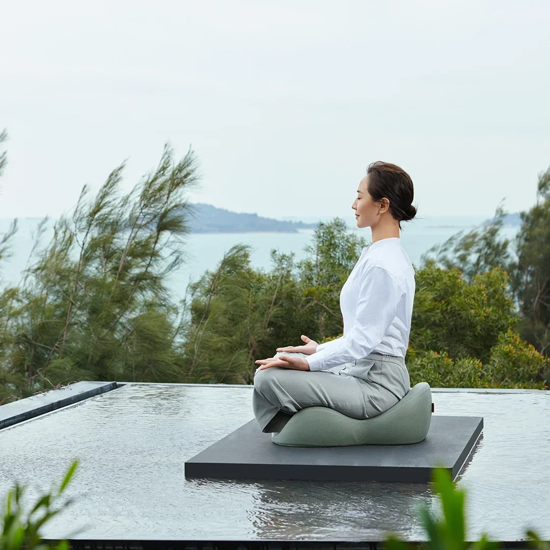 

Эргономичная подушка для медитации Mindfullness, коврик для медитации для йоги, тренировочный коврик, подушка для тренировки медитации