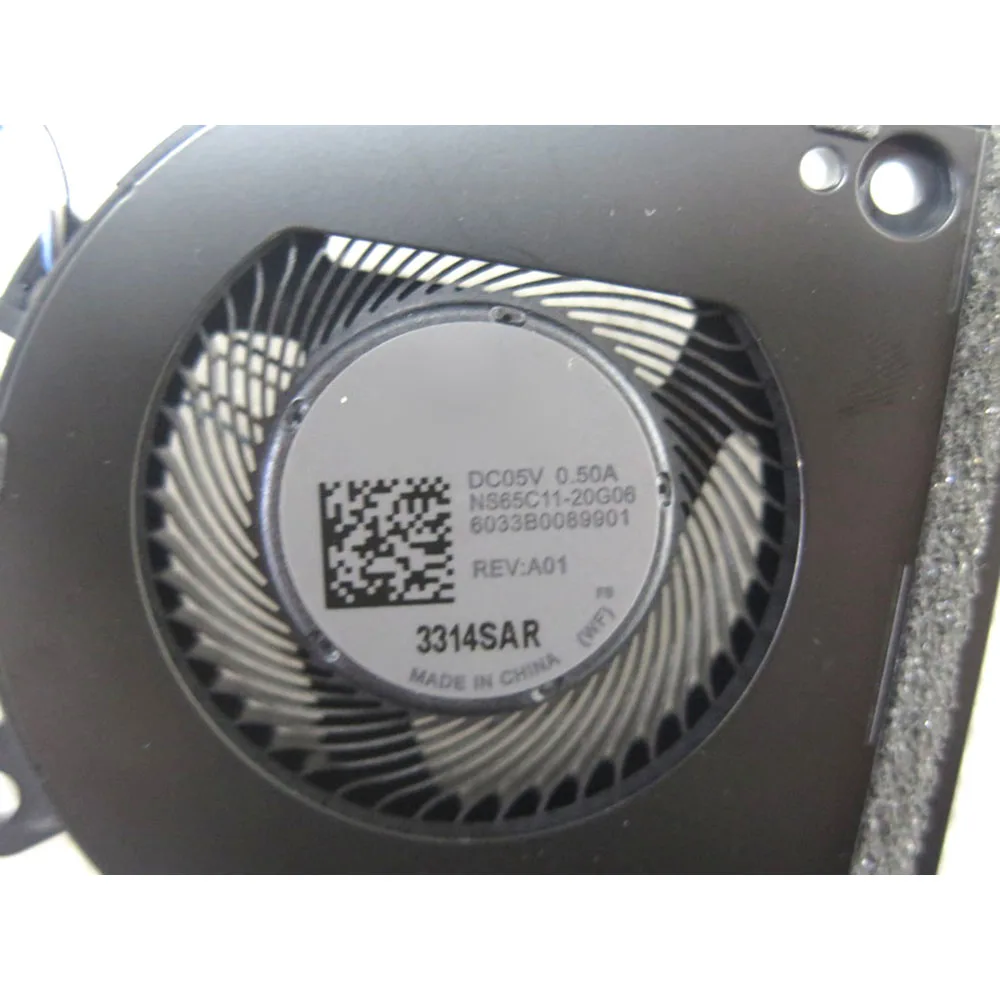 Ventilador de CPU para portátil NS65C11-20G06 DC5V 0.5A Nuevo