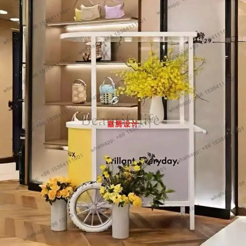 8Creative float commercial stall car custom wrought iron outdoor brand promotion sales car