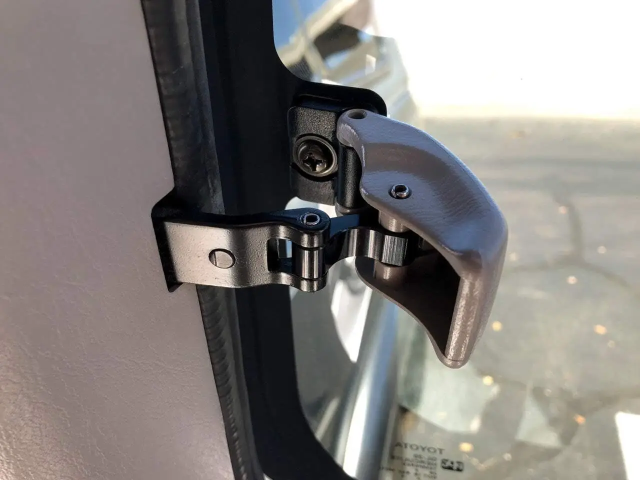 ربع خلفي نافذة مزلاج المفصلي المحور ل 1995-2004 تويوتا تاكوما 2000-2006 تندرا Xtracab LBJ-1007