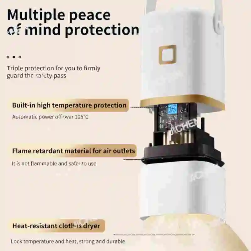 

Удобное решение для сушки, портативная сушилка для одежды большой емкости, беспроводная сушилка для одежды, мини-сушилка для одежды