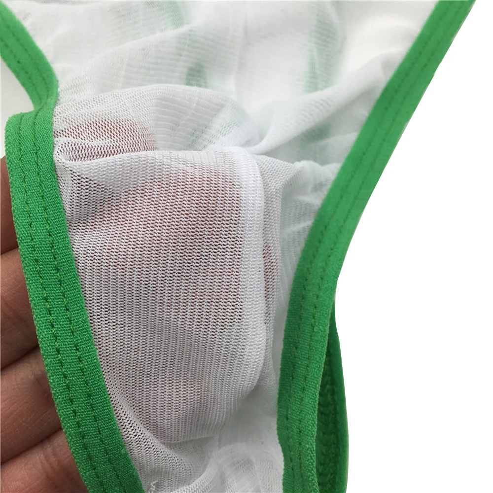 Sexy Men's Transparent Mesh Breathable Backless G-Strings Thongs Underwear Briefs Thong Jockstraps Underwear Pump Man Panties