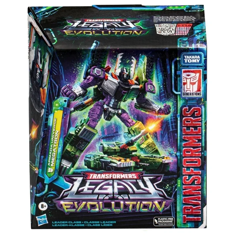 In Stock Takara Tomy Transformers G Series Evolution L Level Thunder Fleet Universe Megatron Figure Model Anime Action Robot Car