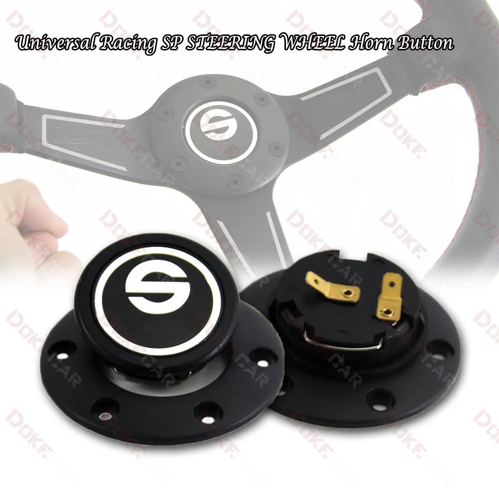 Universal Racing SP STEERING WHEEL Horn Button JDM Steering Wheel Volantes Horn Button