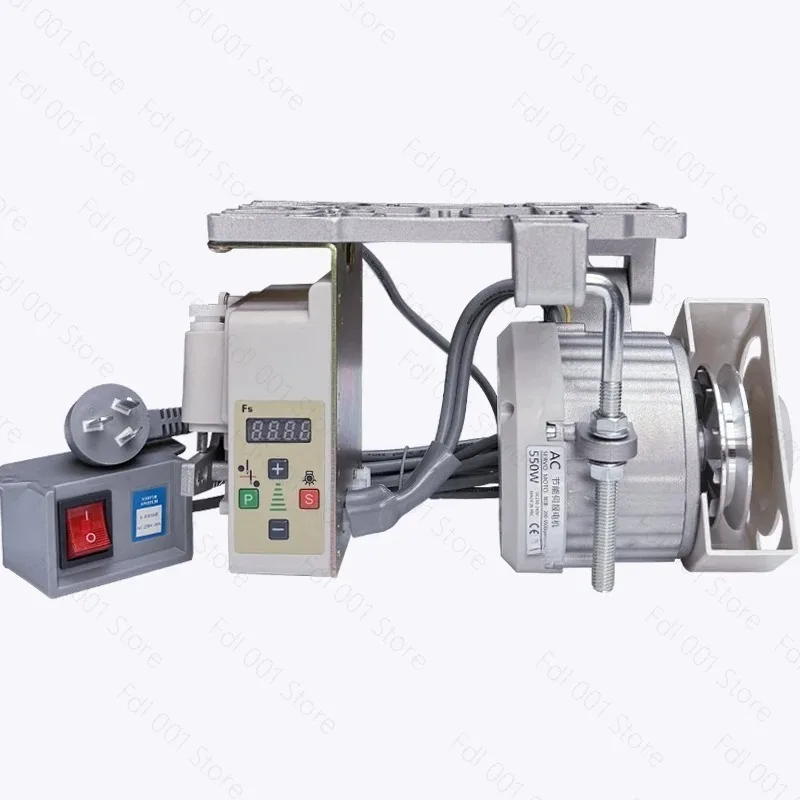 550W Industrial Brushless Servo Silent Sewing Machine Energy-Saving Motor 220V Flat Car Double Needle Machine Edge Copy