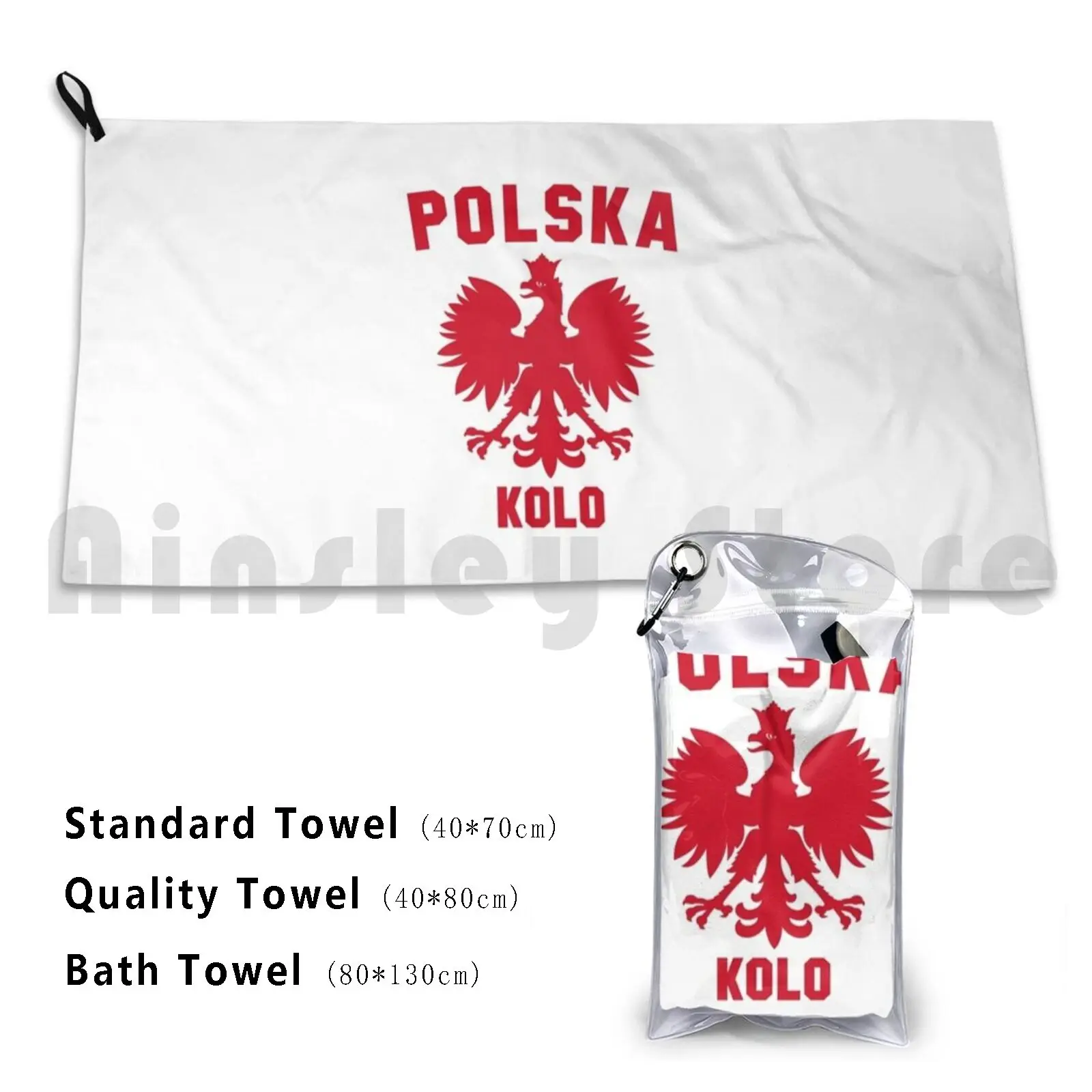 Towel Kolo Hat Kolo Polska Polski Poland Polish Coat Of Arms Eagle City Cities Europe Europe