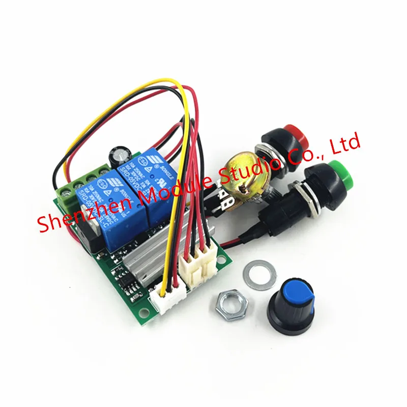 DC 6V 12V 24V PWM DC motor speed controller forward and reverse switch Linear actuator motor controller adjustable Speed Control