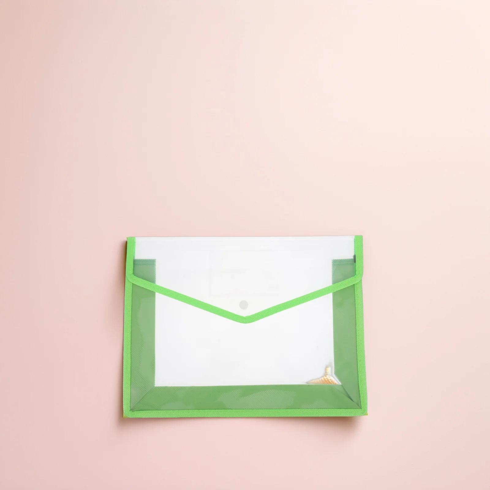 

5Pcs Plastic Expanding Document File Folder Organizer Envelope A4 Size Colorful Snap Closure School Office Filing