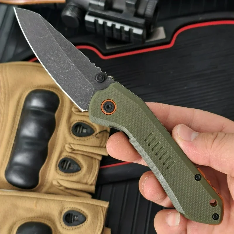 

CR 6280 Складной нож 8Cr13Mov Смытое лезвие зеленые ножи edc для многофункциональных инструментов Повседневная домашняя резка уличный тактический нож bushcraft