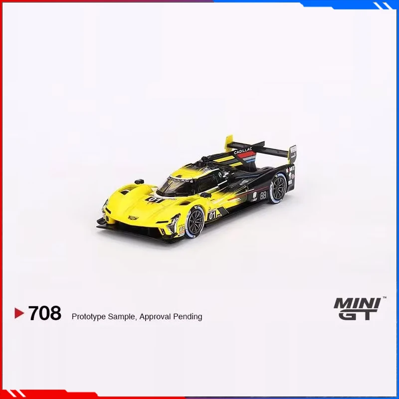 Mini Gt Car Model 1/64 Cadillac V-Series.R 02 Acura Arx-06 Gtp 60 Cars Model Alloy Simulation Ornament Car Boy Collection Gift