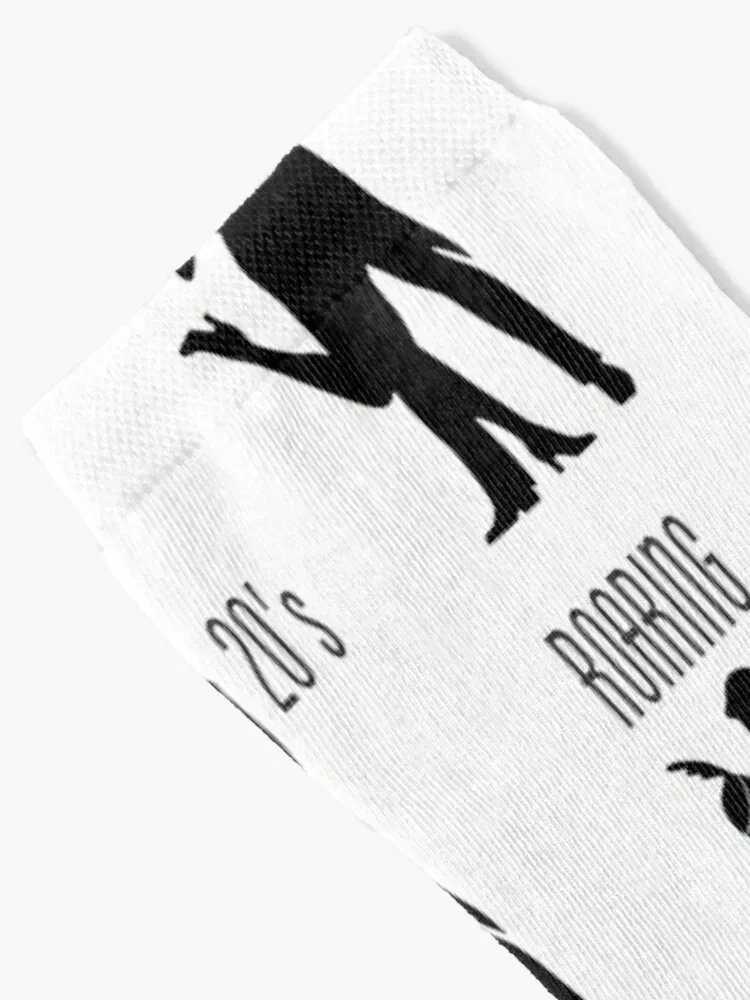 Roaring 20's Couple Dancing The Charleston Socks gym Argentina Women Socks Men's