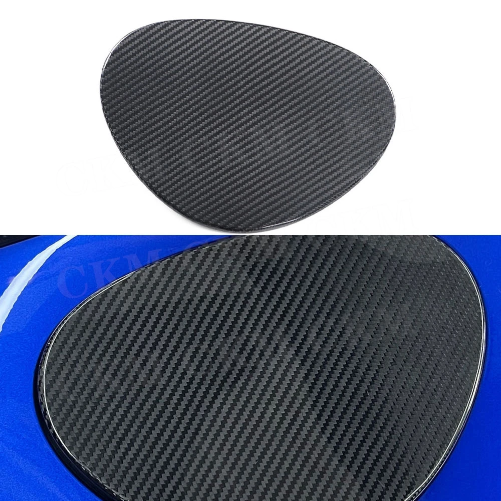 

CKMUUER for Toyota Subaru BRZ 86 2022+ Carbon Fiber Fuel Oil Tank Cap Trim Cover Engine Filler Cover Trim Accessories