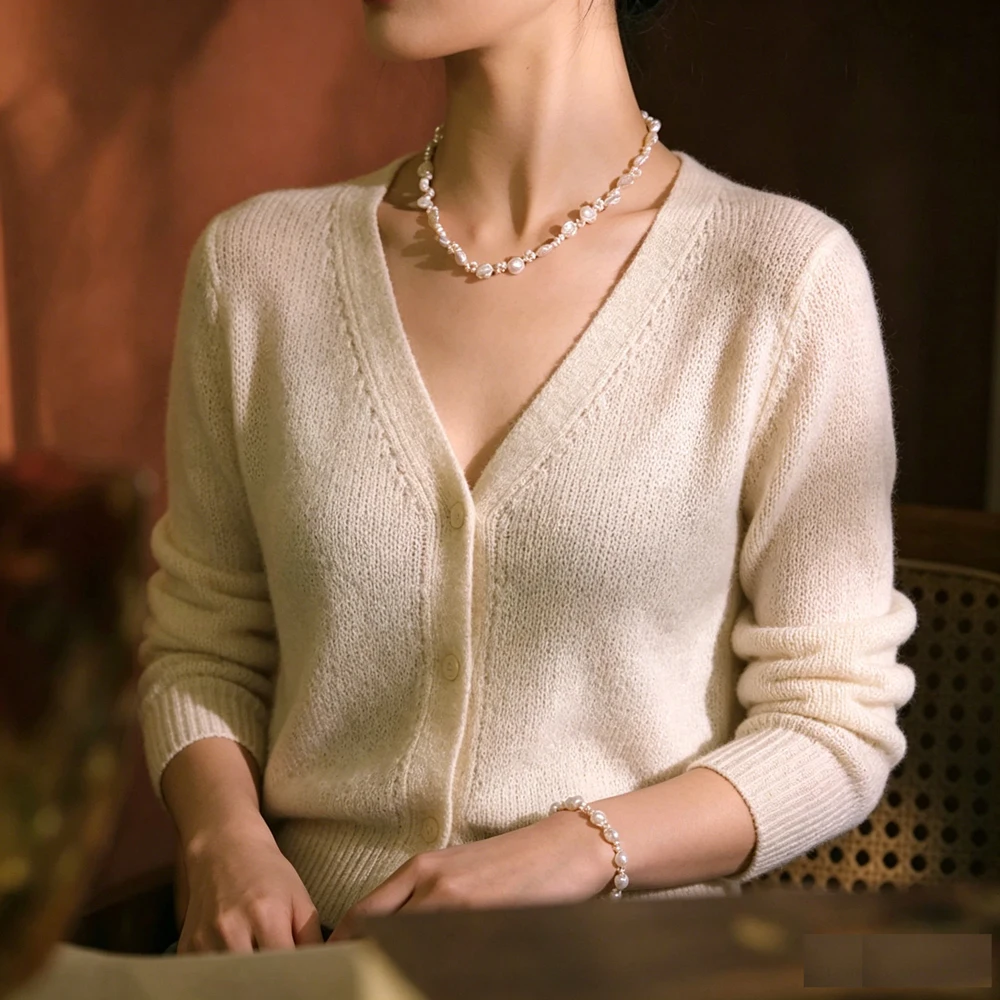 

Elegant Baroque Irregular Pearl Set Handmade Flower Design Clavicle Chain Wrist Bangle Lady Neck Hand Holiday Matching Jewelry