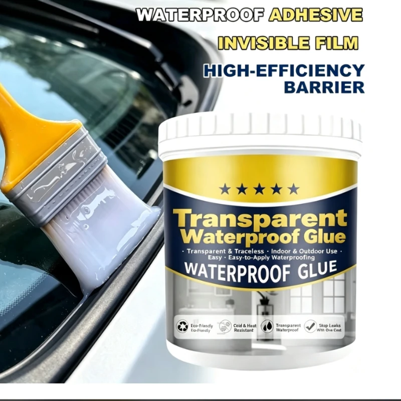 Ultra-Strong Invisible Waterproof Adhesive Car Waterproof Sealant 150G RVs Kitchen Coating Sealant Agent Paste Anti-Leak Glue