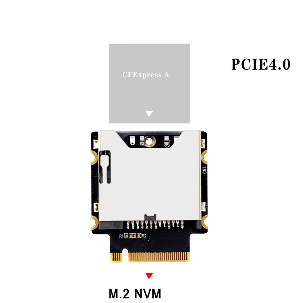 For NVME M-Key M.2 PCIE 4.0 3.0 To CFexpress Type-A Type-B Card Reader Adapter For PC Computer SSD Expansion Card