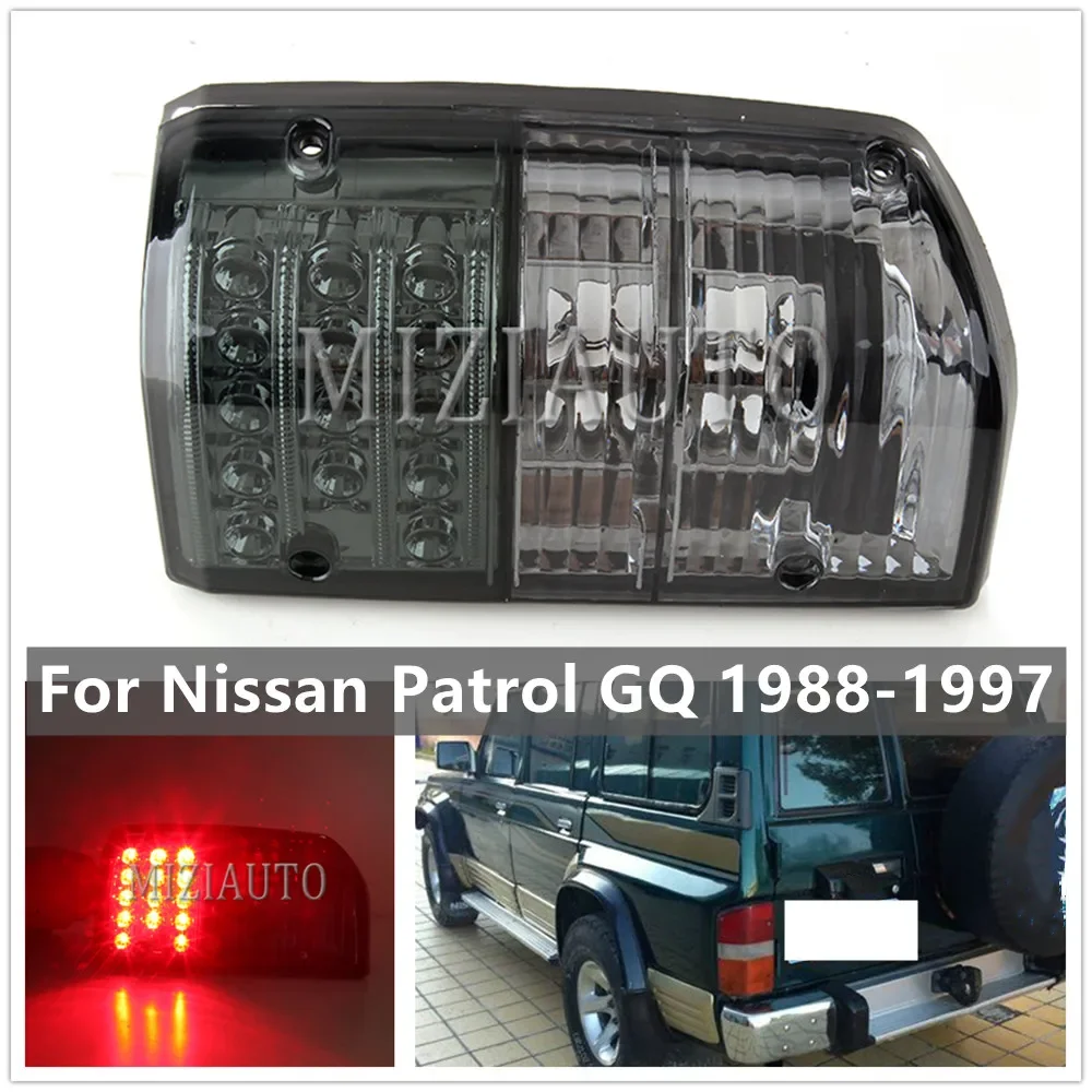

Tail Lights for Nissan Patrol GQ Y60 GR 1987-1997 Red/Smoked Lens Rear Lights Brake Stop Lamp Rear Fog Light Car Accessories