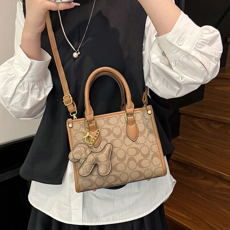 Popolare borsa classica in pelle per donna Elegante borsa a tracolla a tracolla Designer di marca di lusso Stile moda