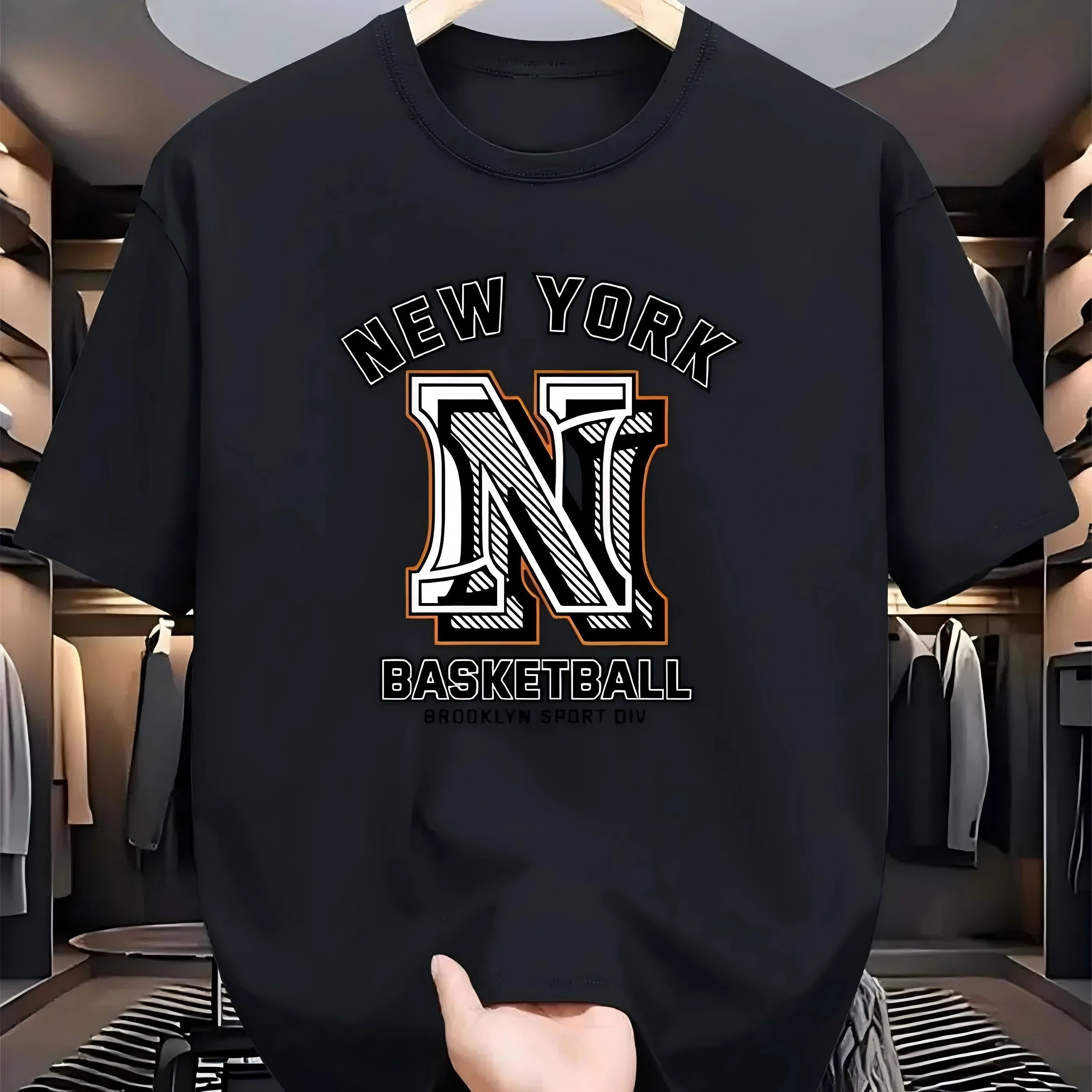 

Хит продаж: Новая мужская футболка с принтом, микроэластичная, дышащая, с круглым вырезом, для лета, активного отдыха и повседневной носки