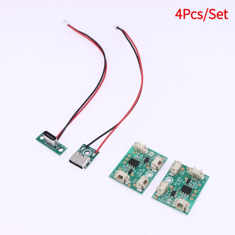 4Pcs/Set 5V 2A Low Voltage Single/Dual Color Light Board Controller Rechargeable LED Touch Switch Module PCB.