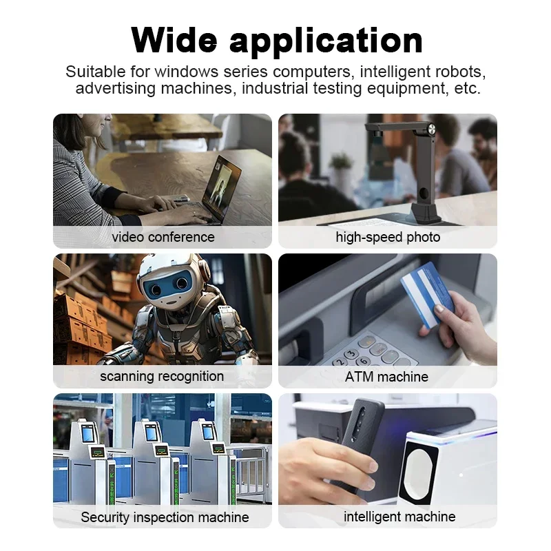 

In stock 4200 12MP IMX577 USB HD Industrial Camera with M12 Mounting for High-Speed Detection Android 5mm 65Degree Distortionles