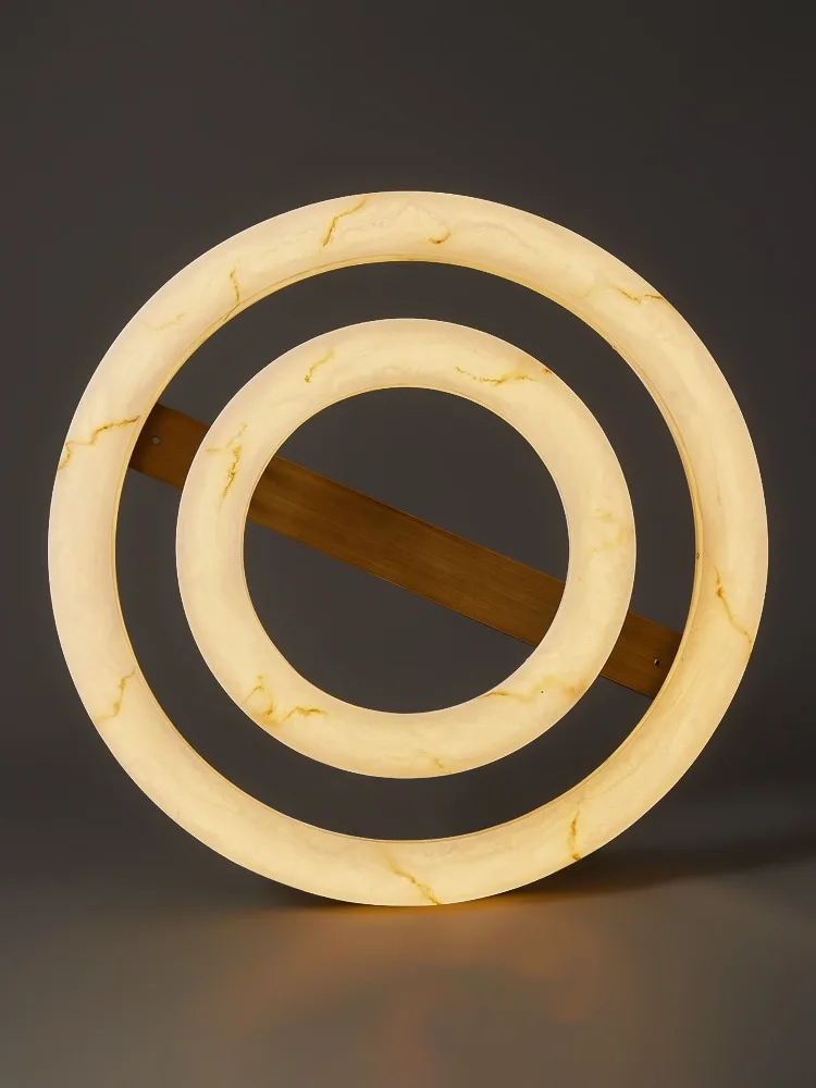 

French marble ceiling light modern living room light luxury dining room bedroom study pendant light