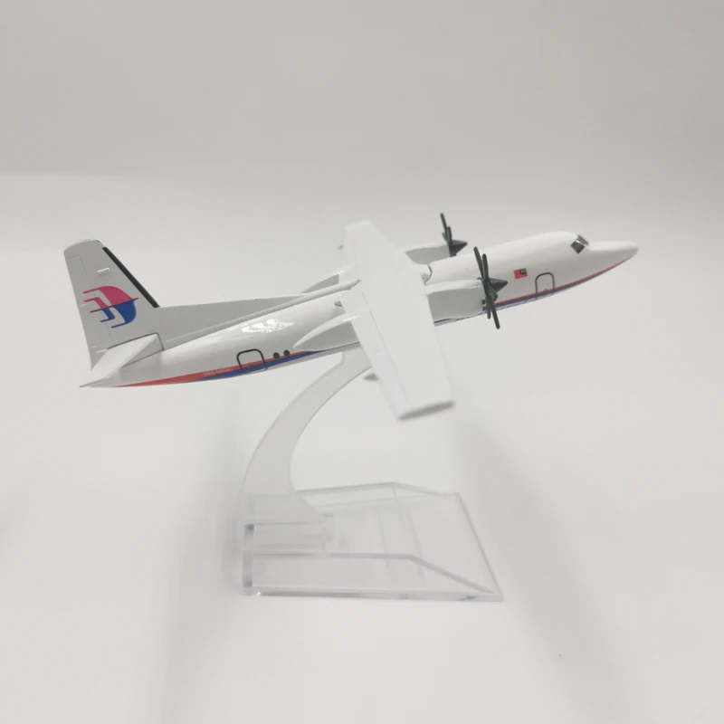 

JASON TUTU 16cm Fokker FK-50 Airplane Model Plane Model Aircraft Diecast Metal 1/400 Scale FK50 Planes Dropshipping