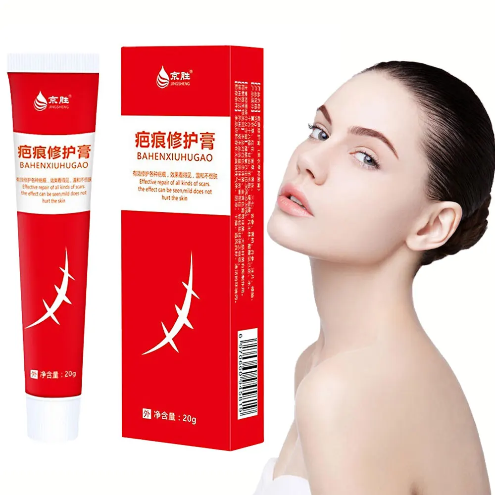 Scar Removal Cream Fast Remove Scars Effectively Treat Skin Surgery Scars Stretch Marks Acne Pox Prints Burn Scars Facial Gel